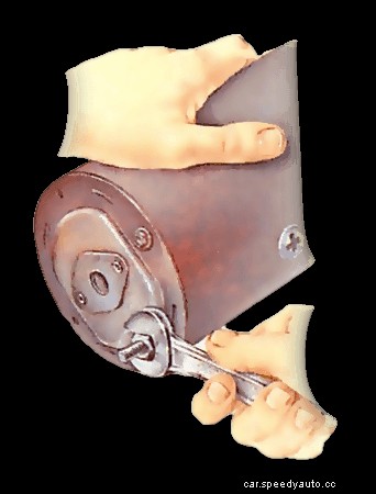 Stripping the starter motor