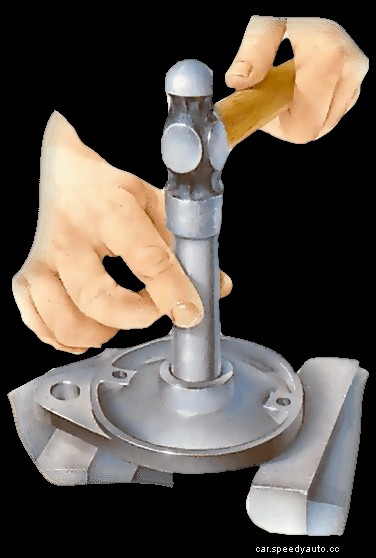 Replacing starter or dynamo bearings