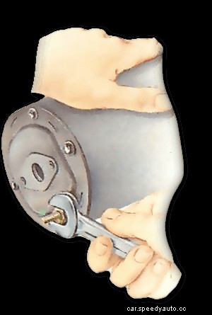 Checking and replacing starter-motor brushes