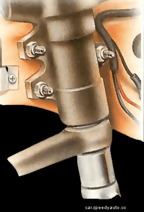 Checking steering-box mountings