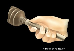 Checking steering joints for wear