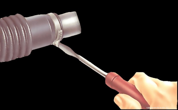 Replacing steering-rack gaiters