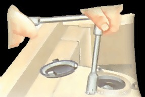 Checking suspension joints and pivots