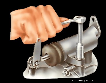 Fitting new clutch seals and removing a slave cylinder