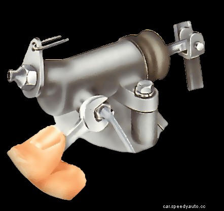 Fitting new clutch seals and removing a slave cylinder