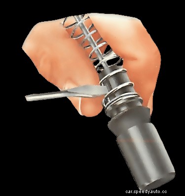 Fitting new clutch seals and removing a slave cylinder