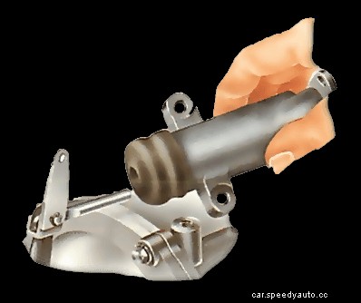 Fitting new clutch seals and removing a slave cylinder