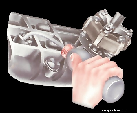 Checking the gearbox oil level, draining and refilling
