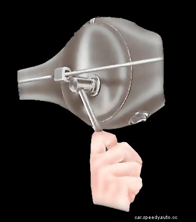 Checking the rear axle for leaks and changing the oil