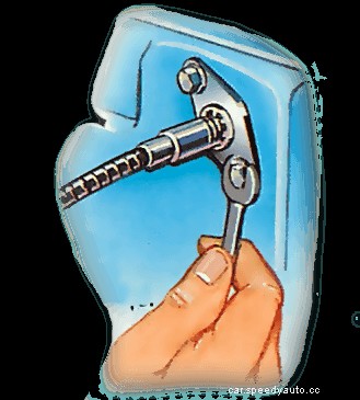 Replacing and renewing clutch cables