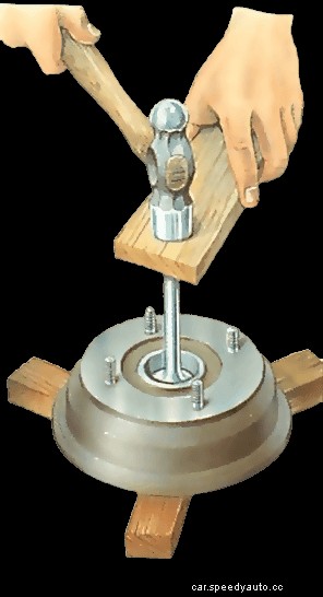 Removing wheel bearings