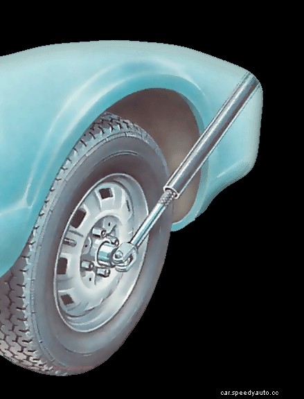 Replacing wheel bearings on driven wheels