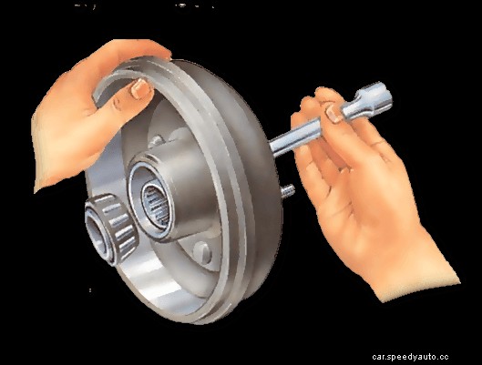 Lubricating and reassembling wheel bearings
