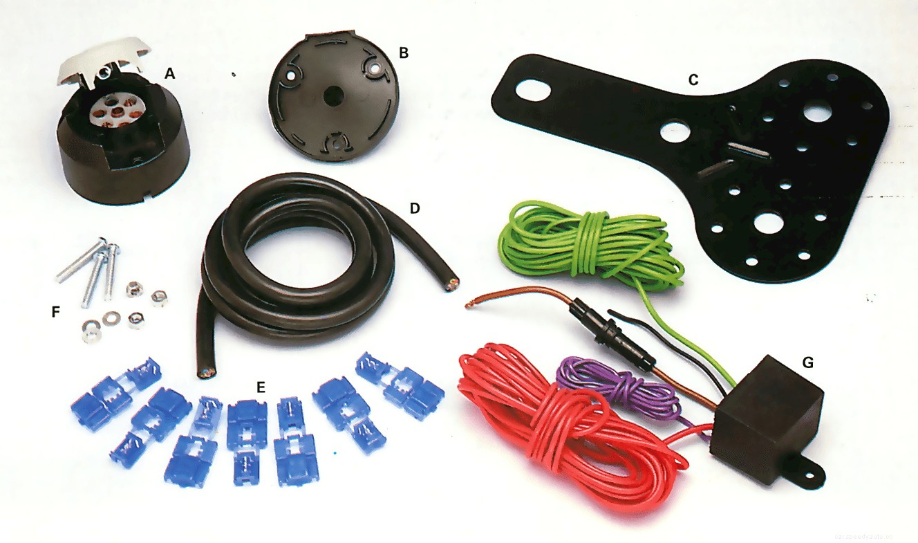 Fitting a towing socket