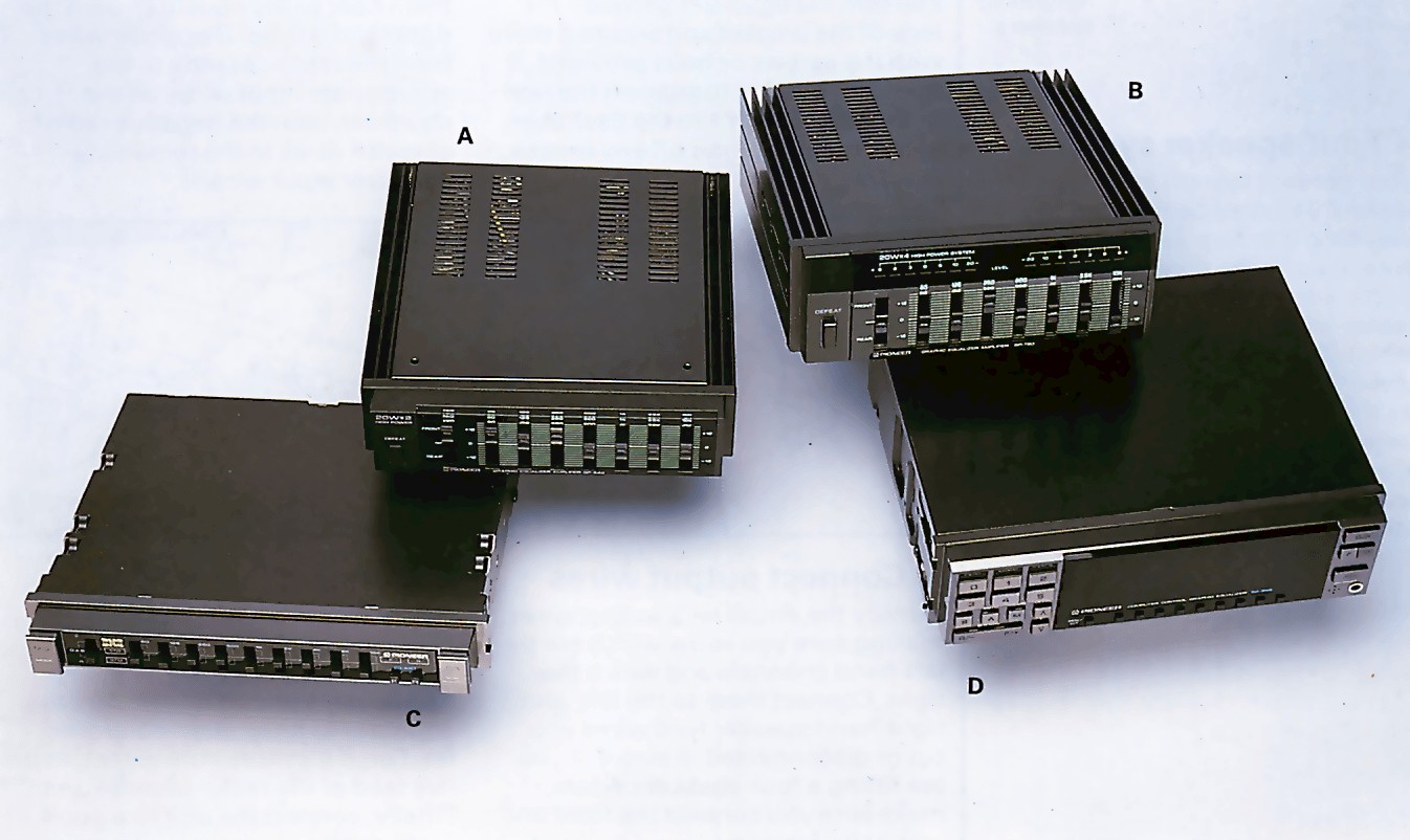 Installing a car graphic equalizer