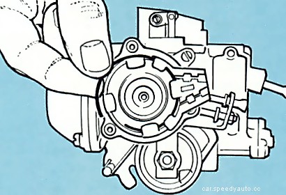 Converting an automatic choke to manual