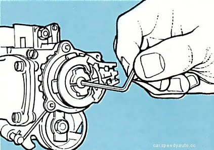 Converting an automatic choke to manual
