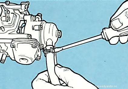 Converting an automatic choke to manual