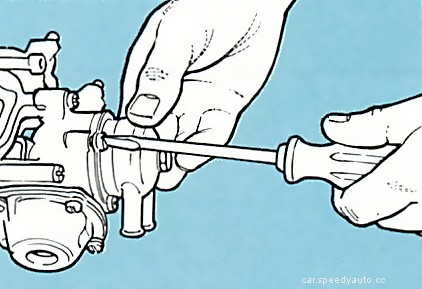 Converting an automatic choke to manual
