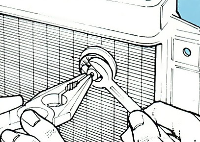 Fitting an electric fan to a car