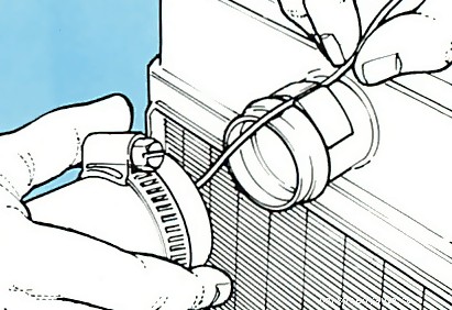 Fitting an electric fan to a car