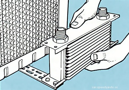 How to fit an oil radiator