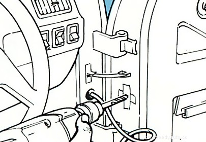 Installing central locking