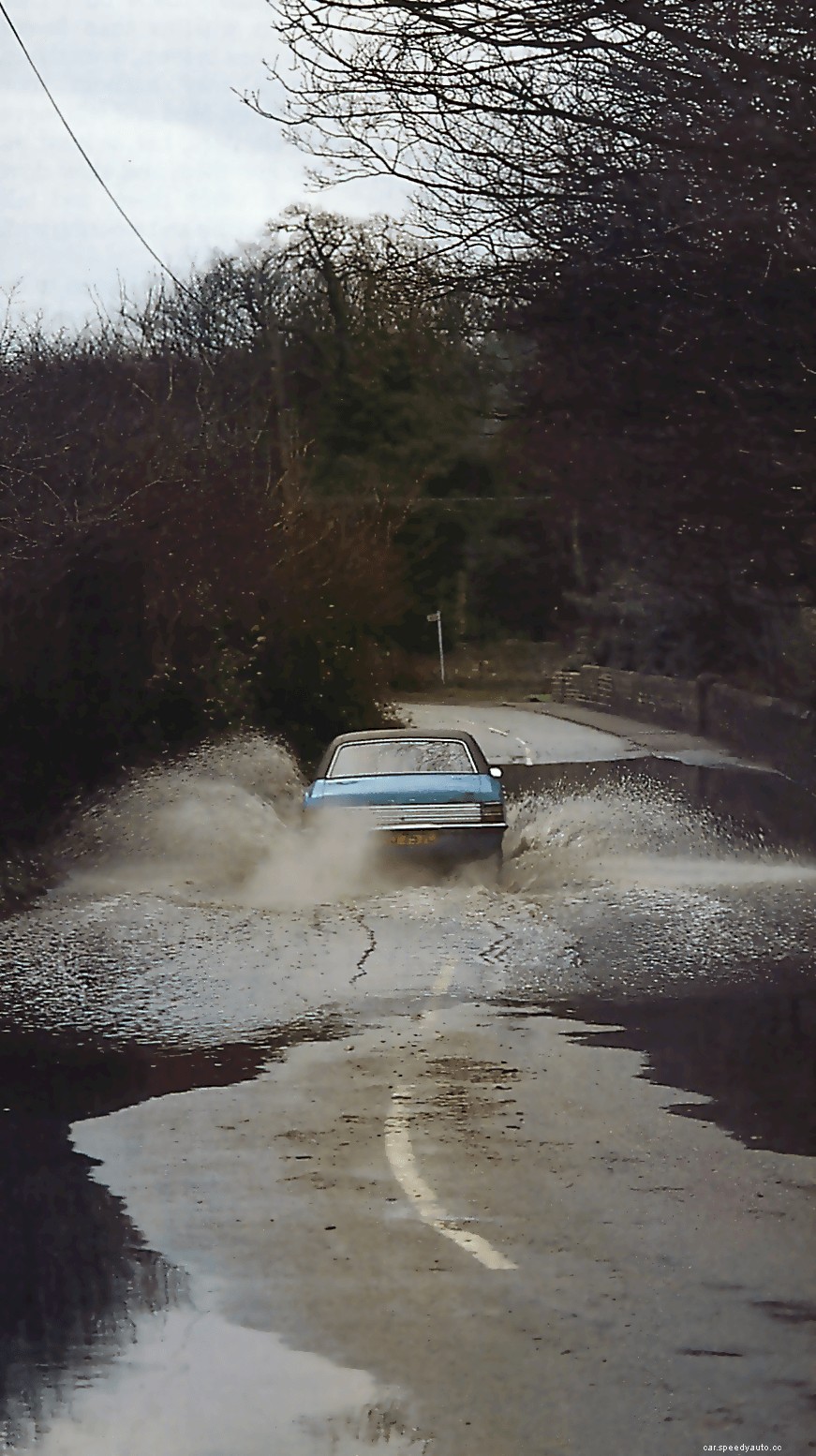 Driving in wet weather