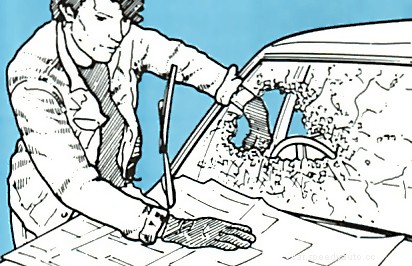 What to do if the windscreen shatters