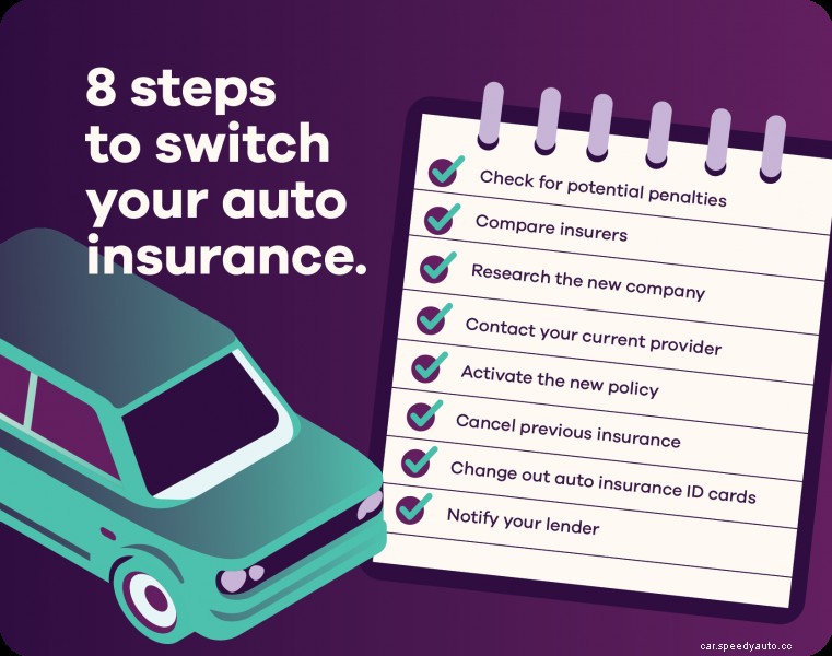 How to Switch Your Car Insurance In 8 Easy Steps