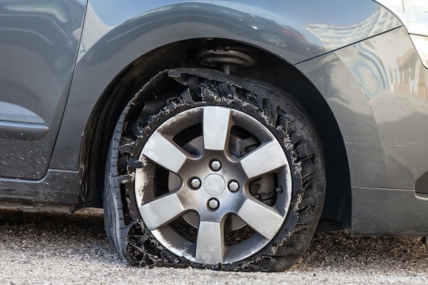 What To Do If You Have a Tire Blowout