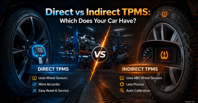 Direct vs Indirect TPMS: How to Identify the System in Your Vehicle