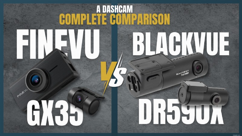 FineVu GX35 vs BlackVue DR590X: Which Dual‑Channel Dash Cam Wins?