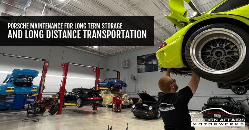 Expert Porsche Care: Essential Maintenance for Long-Term Storage & Long-Distance Transport