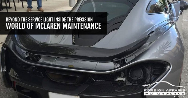 McLaren Maintenance: Precision Beyond the Service Light