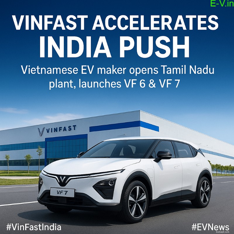 VinFast Sets Course for Rapid Expansion in India After Factory Launch