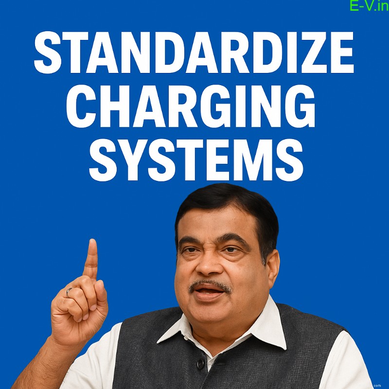 Nitin Gadkari Urges Unified EV Charging Standards to Accelerate India s Electric Vehicle Growth