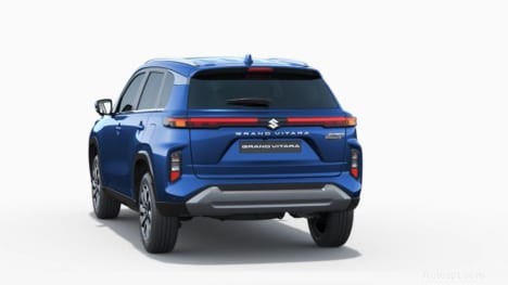 Maruti Suzuki Grand Vitara 2022 Electric Hybrid Alpha Plus – Exterior Highlights