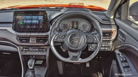 Maruti Suzuki Brezza 2022 ZXi Plus AT – Dual‑Tone Interior Design