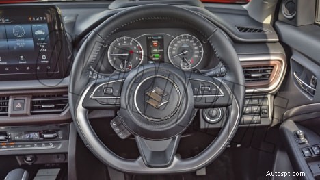 Maruti Suzuki Brezza 2022 ZXi Plus AT – Dual‑Tone Interior Design