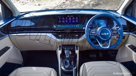 2022 Kia Carens Luxury Plus – 7‑Seater, 1.5L Engine, 6‑Speed Automatic Interior