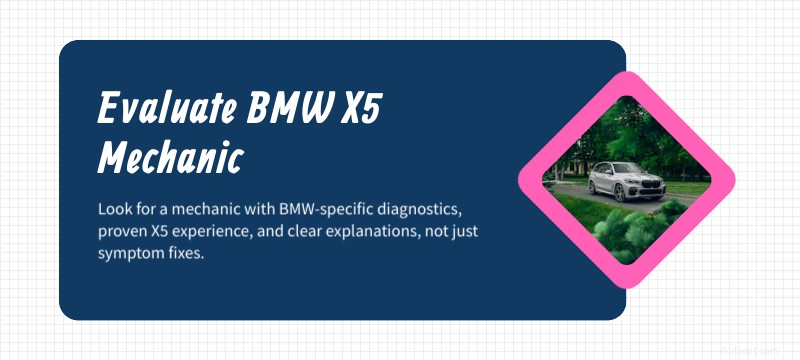 Expert BMW X5 Repairs in Plano, Dallas & White Rock – Certified Diagnostics & Full-System Service
