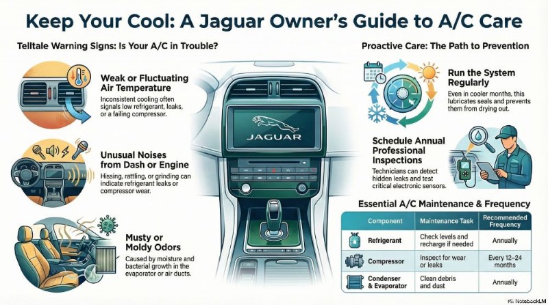 Premium Jaguar Air Conditioning Service in Dallas & Plano – Keep Your Luxury Ride Cool