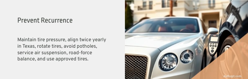 Bentley Wheel Alignment & Tire Service in Dallas & Plano – Expert Precision for Luxury Performance and Safety