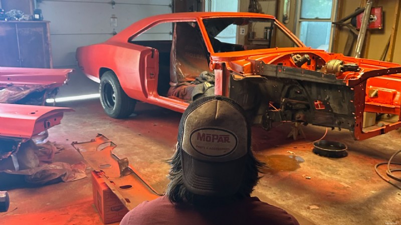 Reviving a Classic: Transforming My 1969 Dodge Charger with Industrial Paint
