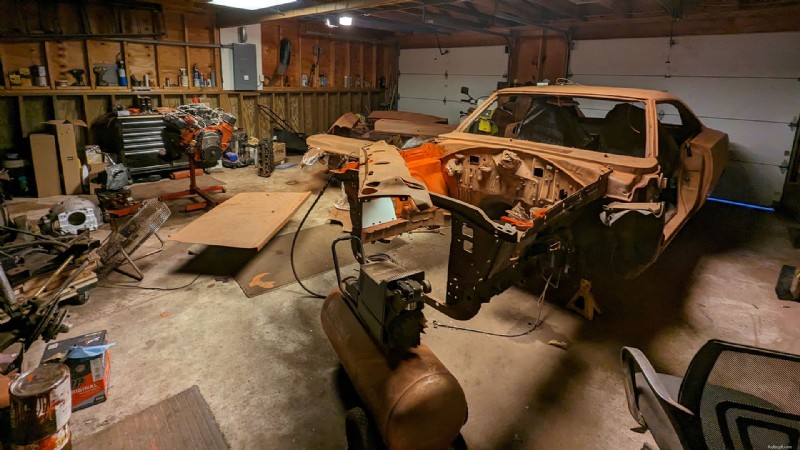 Reviving a Classic: Transforming My 1969 Dodge Charger with Industrial Paint
