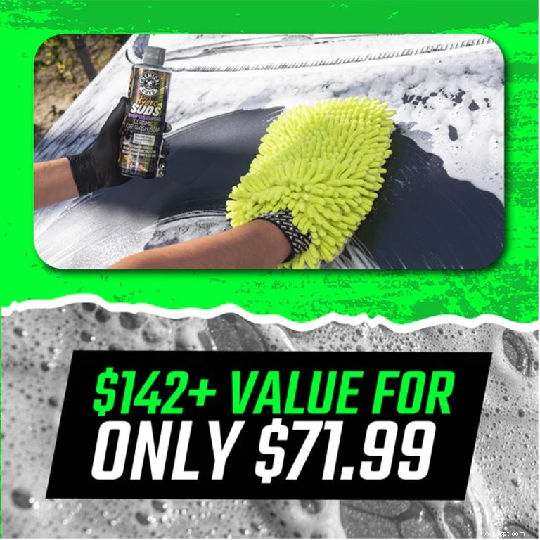 Save 50% on Chemical Guys Wash, Dry & Shine Kit – Exclusive Cyber Monday Deal