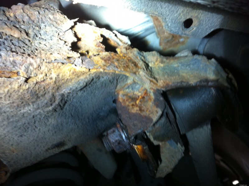 2008 Hyundai Azera Rust Damage Caused by Pennsylvania Road Salt – What to Do