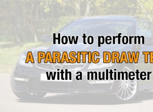 How to perform a parasitic draw test with a multimeter