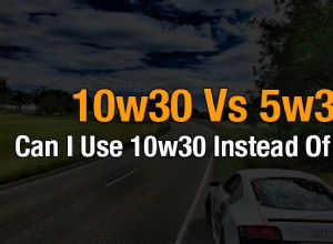10w30 Vs 5w30: Can I Use 10w30 Instead Of 5w30?